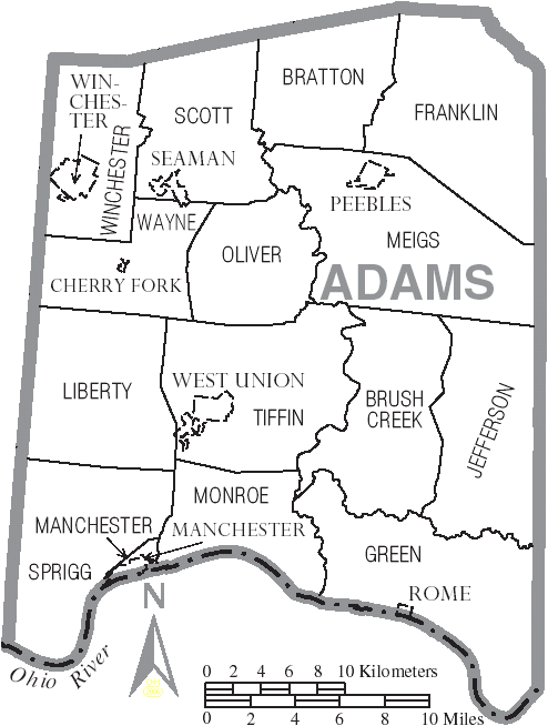 Map_of_Adams_County_Ohio_With_Municipal_and_Township_Labels