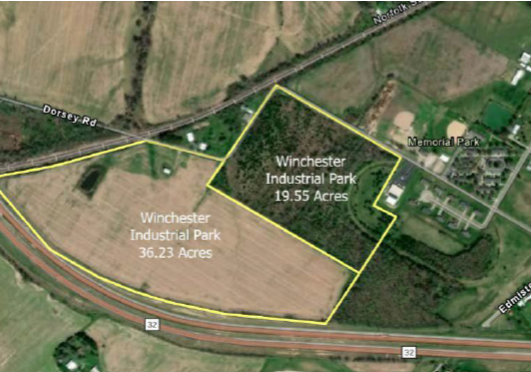 Winchester Industrial Park Aerial Photo